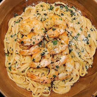 Mini Shrimp Pasta