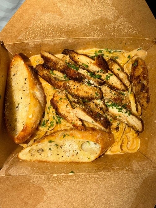 Mini Chicken Pasta.