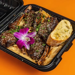 Jerk Lamb Pasta